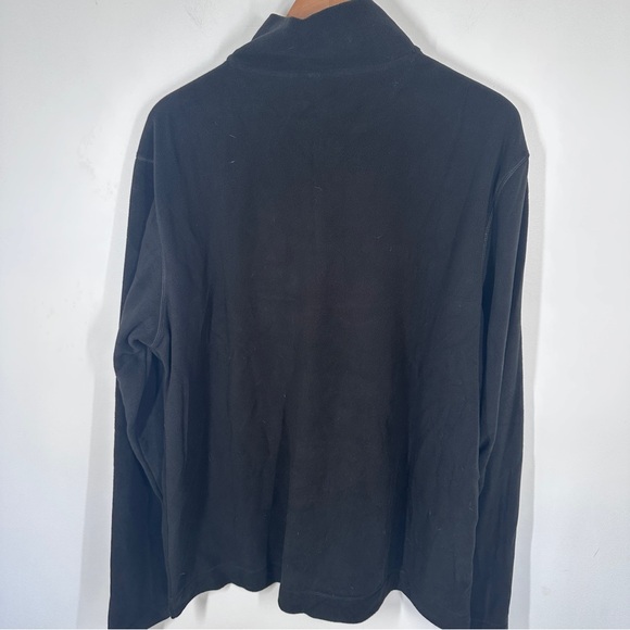 NWT Rains Men's Addis Fleece Half Zip Black  Size XL Long Sleeve Pullover M21 - Picture 7 of 8